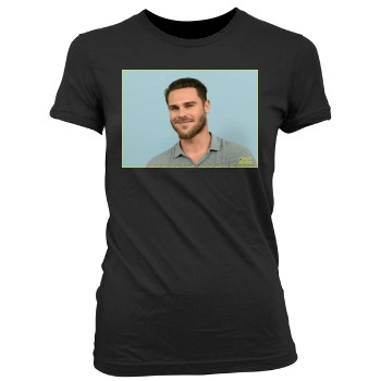 Grey Damon Women's Junior Cut Crewneck T-Shirt