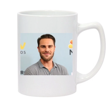 Grey Damon 14oz White Statesman Mug