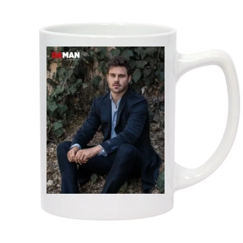 Grey Damon 14oz White Statesman Mug