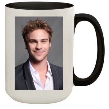 Grey Damon 15oz Colored Inner & Handle Mug