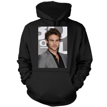 Grey Damon Mens Pullover Hoodie Sweatshirt