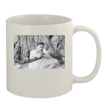 Grey Damon 11oz White Mug