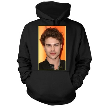 Grey Damon Mens Pullover Hoodie Sweatshirt