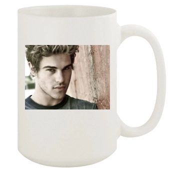 Grey Damon 15oz White Mug