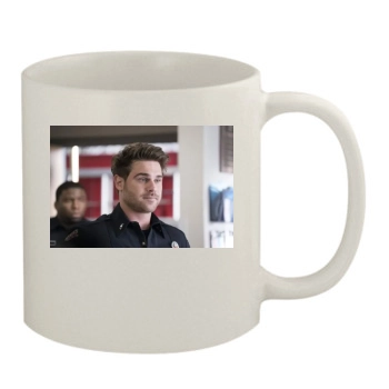 Grey Damon 11oz White Mug