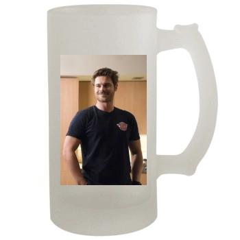 Grey Damon 16oz Frosted Beer Stein