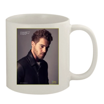 Grey Damon 11oz White Mug