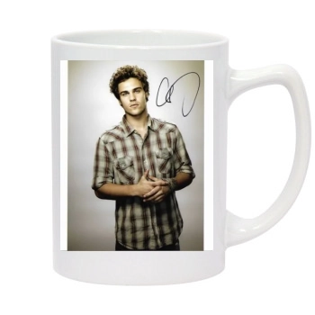 Grey Damon 14oz White Statesman Mug