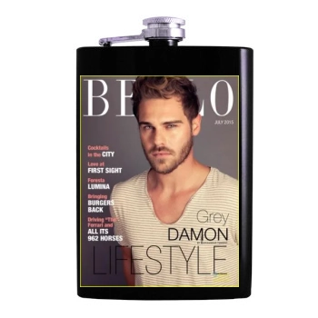 Grey Damon Hip Flask