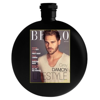 Grey Damon Round Flask