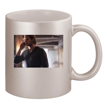 Greyston Holt 11oz Metallic Silver Mug