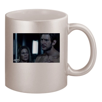 Greyston Holt 11oz Metallic Silver Mug