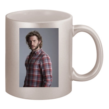 Greyston Holt 11oz Metallic Silver Mug