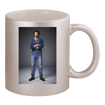 Greyston Holt 11oz Metallic Silver Mug