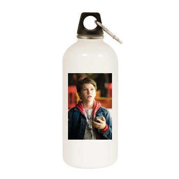 Gabriel Bateman White Water Bottle With Carabiner