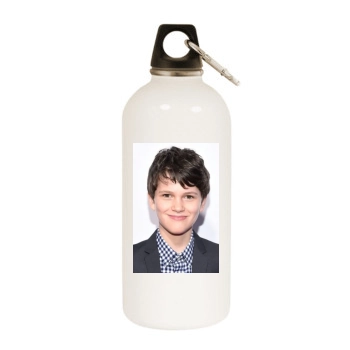 Gabriel Bateman White Water Bottle With Carabiner