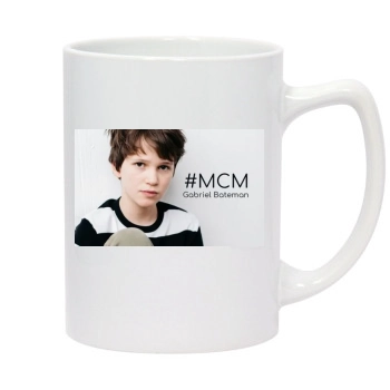 Gabriel Bateman 14oz White Statesman Mug