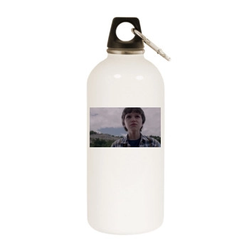 Gabriel Bateman White Water Bottle With Carabiner