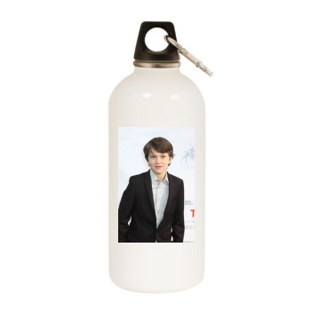 Gabriel Bateman White Water Bottle With Carabiner