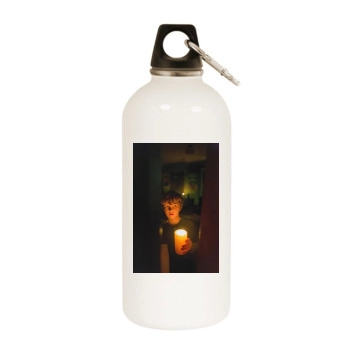 Gabriel Bateman White Water Bottle With Carabiner