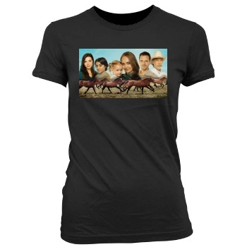 Heartland (2007) Women's Junior Cut Crewneck T-Shirt