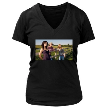 Heartland (2007) Women's Deep V-Neck TShirt