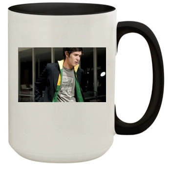 Adam Brody 15oz Colored Inner & Handle Mug