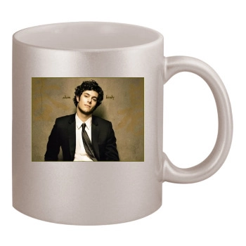 Adam Brody 11oz Metallic Silver Mug