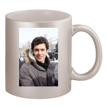 Adam Brody 11oz Metallic Silver Mug