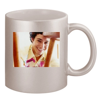 Adam Brody 11oz Metallic Silver Mug