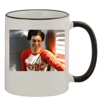 Adam Brody 11oz Colored Rim & Handle Mug