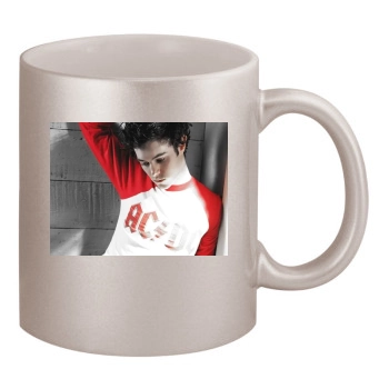 Adam Brody 11oz Metallic Silver Mug