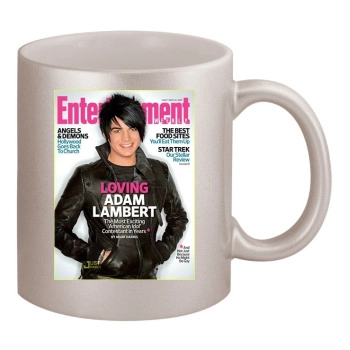 Adam Lambert 11oz Metallic Silver Mug