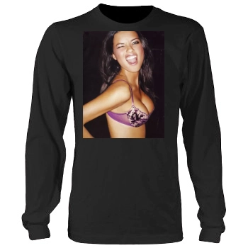 Adriana Lima Men's Heavy Long Sleeve TShirt