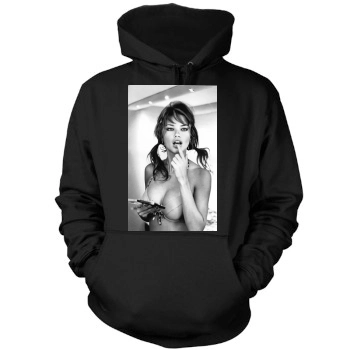 Adriana Lima Mens Pullover Hoodie Sweatshirt