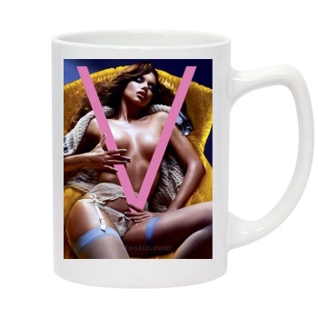 Adriana Lima 14oz White Statesman Mug