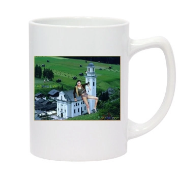 Adriana Lima 14oz White Statesman Mug