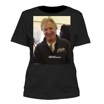 Alan Rickman Women's Cut T-Shirt