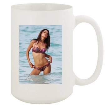 Alessandra Ambrosio 15oz White Mug