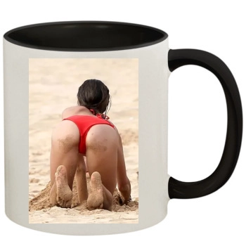 Alessandra Ambrosio 11oz Colored Inner & Handle Mug