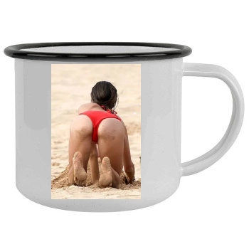 Alessandra Ambrosio Camping Mug