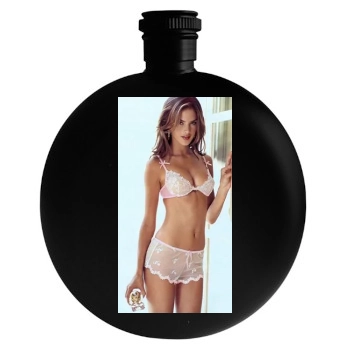 Alessandra Ambrosio Round Flask