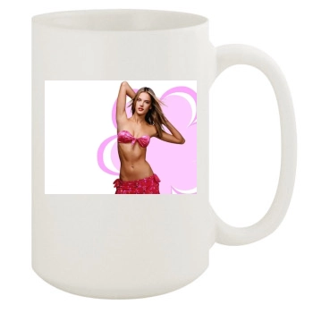 Alessandra Ambrosio 15oz White Mug