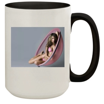 Alessandra Ambrosio 15oz Colored Inner & Handle Mug