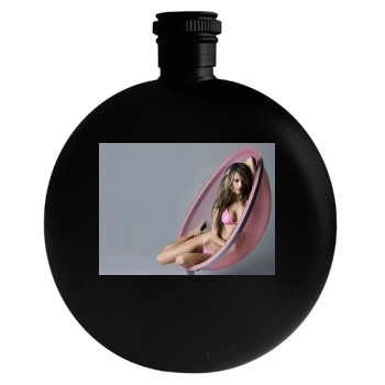 Alessandra Ambrosio Round Flask