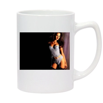 Alessandra Ambrosio 14oz White Statesman Mug