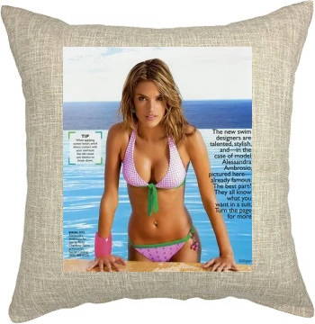 Alessandra Ambrosio Pillow