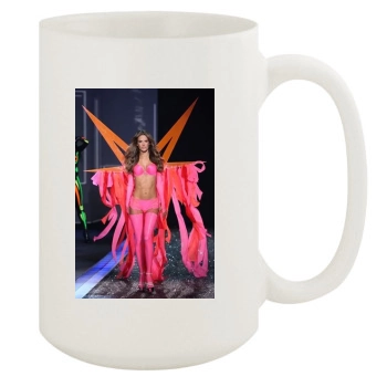 Alessandra Ambrosio 15oz White Mug