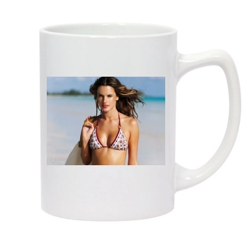 Alessandra Ambrosio 14oz White Statesman Mug