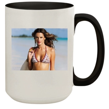 Alessandra Ambrosio 15oz Colored Inner & Handle Mug